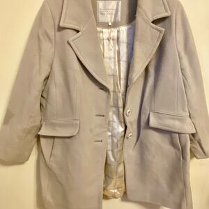 Women's Classic Gray Pea Coat